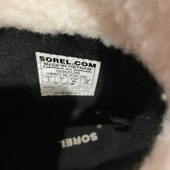 SOREL Explorer Carnival Waterproof Boot with Faux Fur Collar NEW - Picture 5 of 16